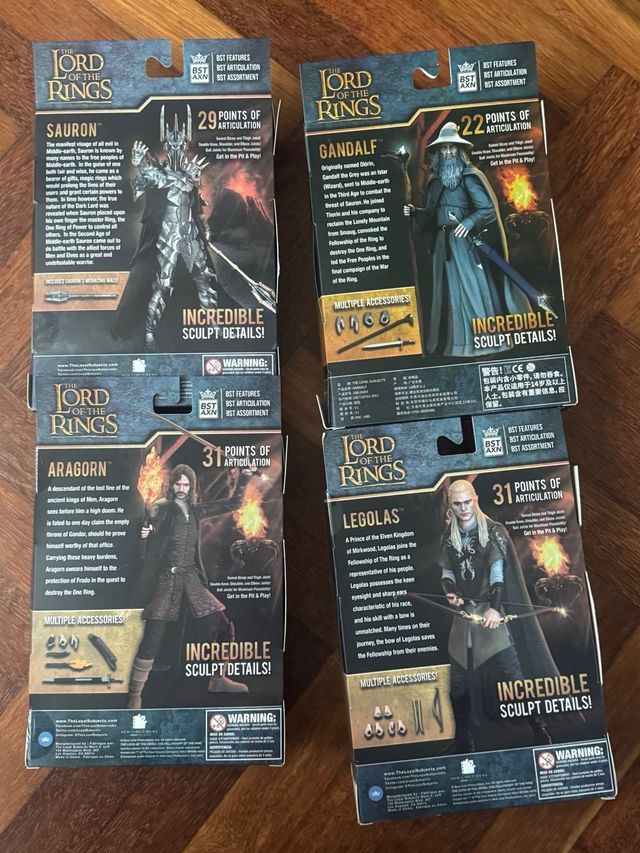 Figuras El Señor de los Anillos BST AXN