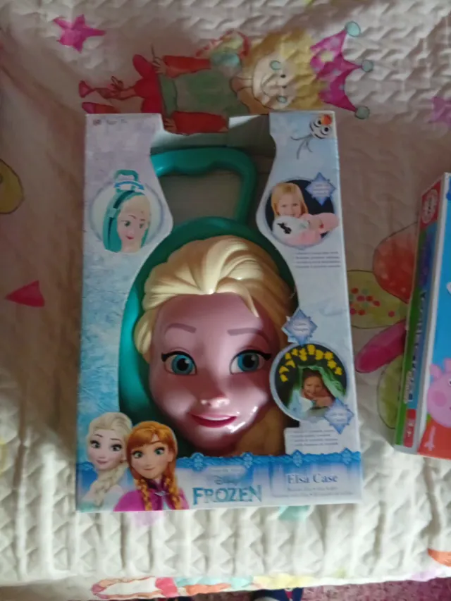 Frozen Elsa Case Linterna Proyector