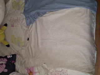 2 Camisetas Talla L (Beige y Azul)