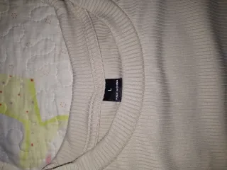 2 Camisetas Talla L (Beige y Azul)