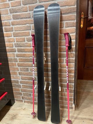 Esquís niña Elan Sky U-Flex 110 cm + bastones