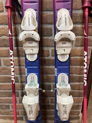 Esquís niña Elan Sky U-Flex 110 cm + bastones