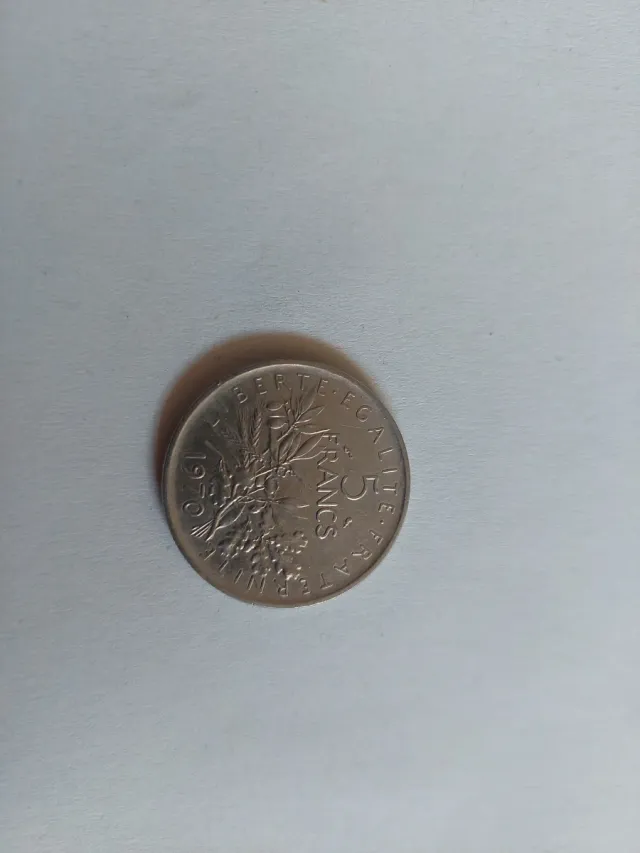 Moneda 5 Francos Francia 1970