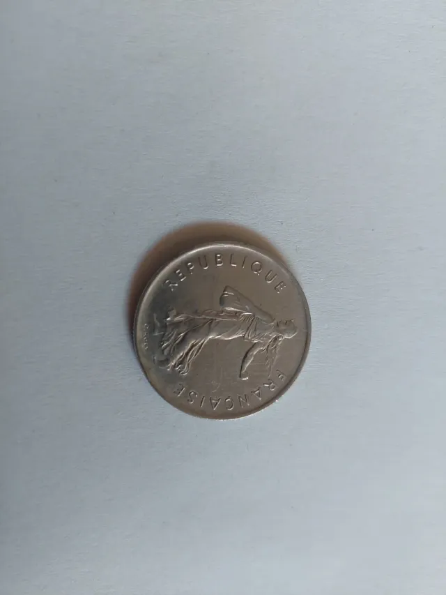Moneda 5 Francos Francia 1970