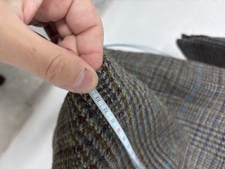 Giacca Vintage Quadri Pelle