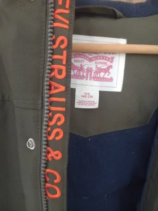 Abrigo Levi's niño verde