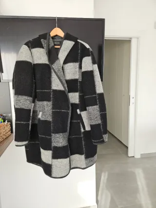 Cappotto donna Elena Mirò fantasia quadri