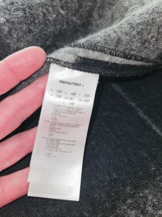 Cappotto donna Elena Mirò fantasia quadri