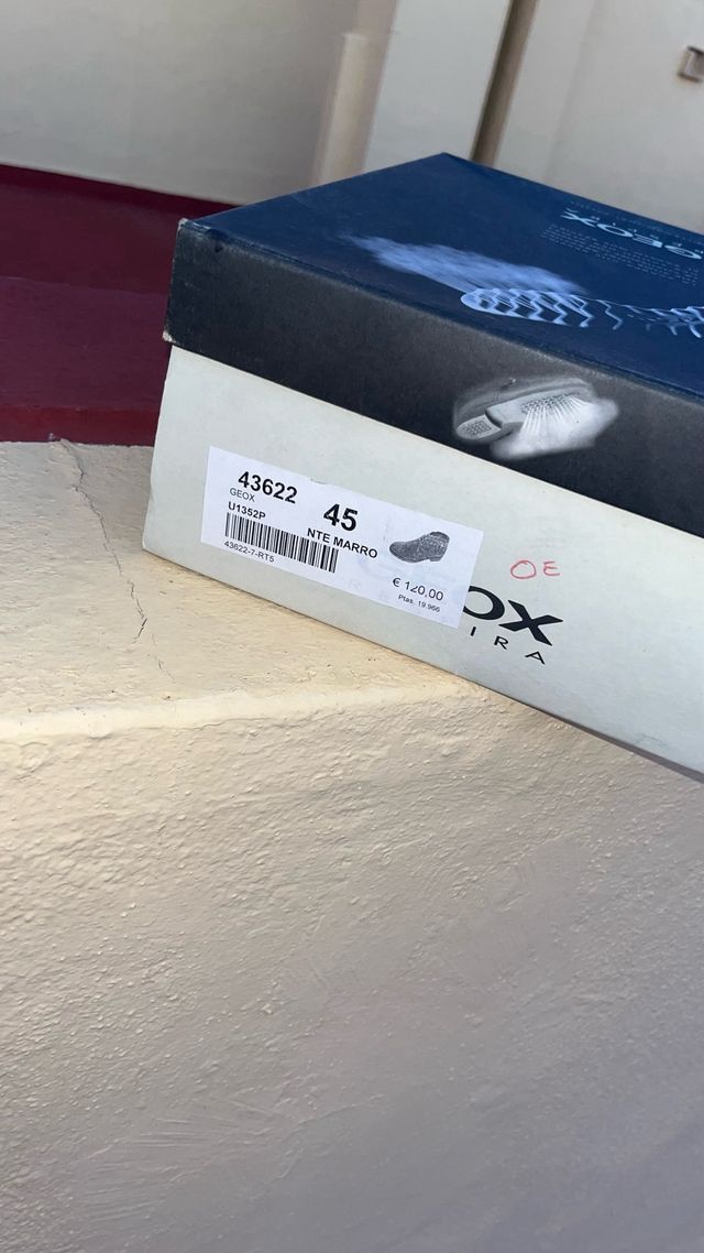 Botas Geox Marrones Talla 45