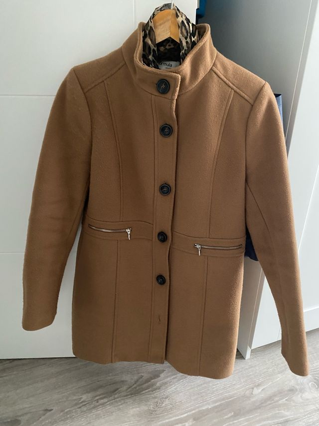 Abrigo Fórmula Joven Marrón Talla 38