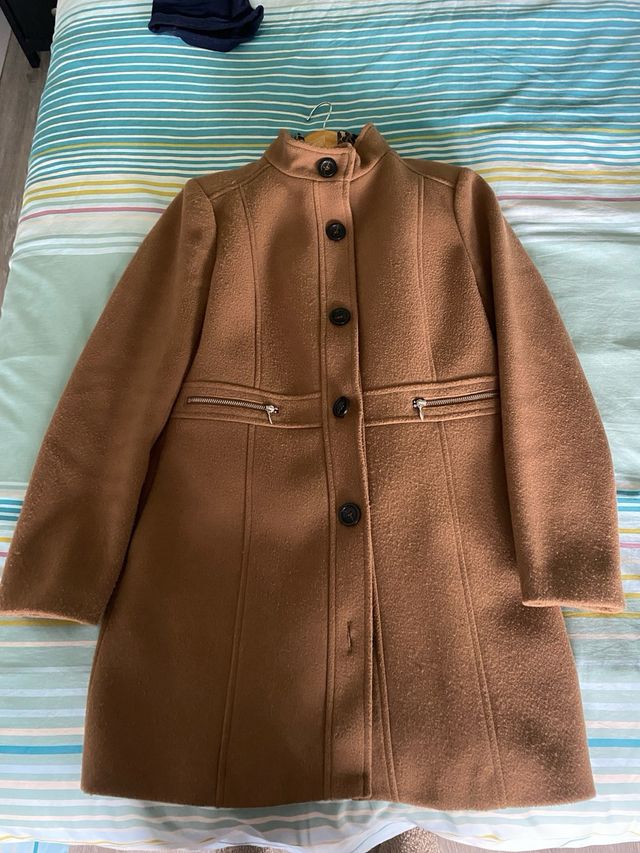 Abrigo Fórmula Joven Marrón Talla 38