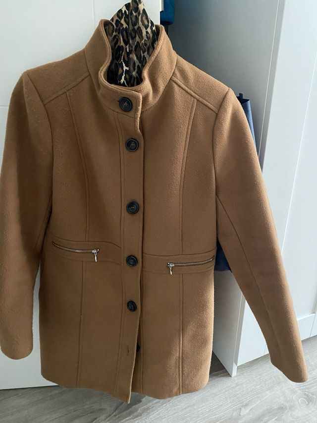 Abrigo Fórmula Joven Marrón Talla 38