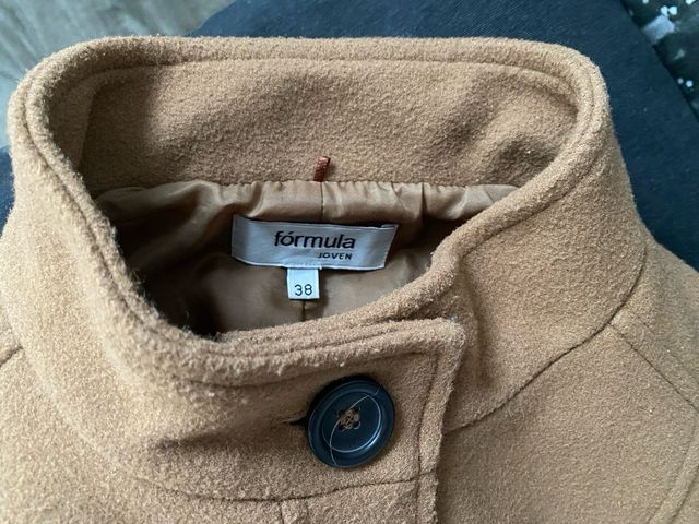 Abrigo Fórmula Joven Marrón Talla 38