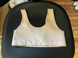 Sujetador deportivo Nike Talla L Beige