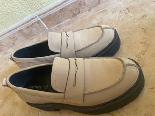 Mocasines Geox Beige Talla 37
