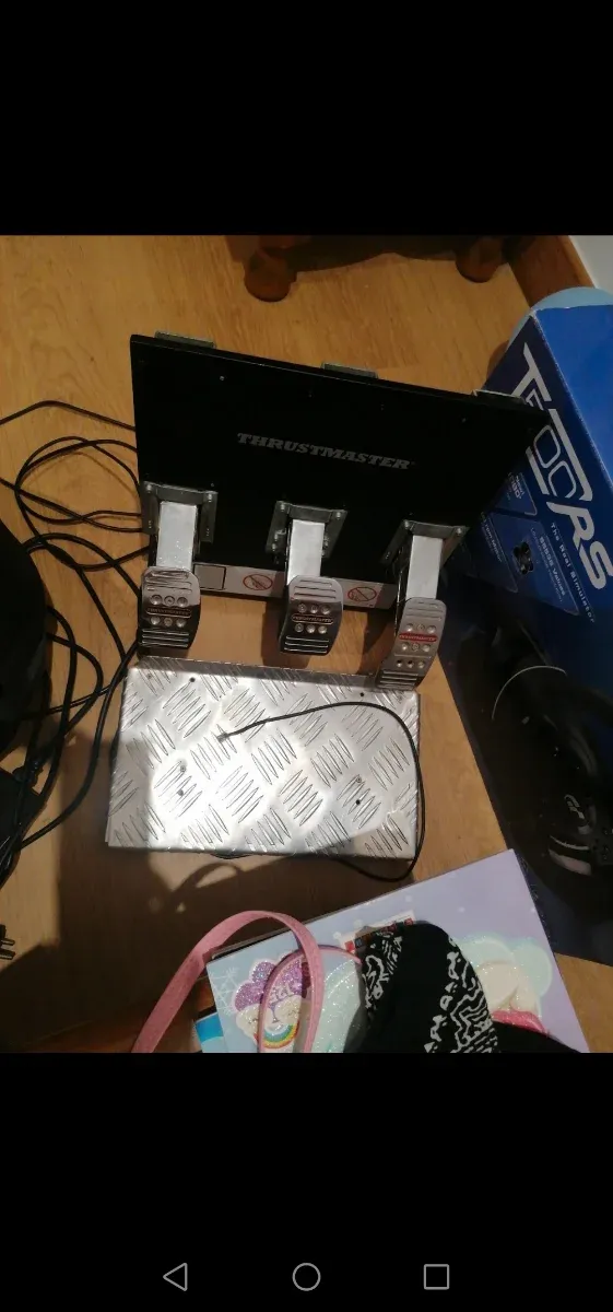 Urgente! Volante Thrustmaster T500 RS + Pedales