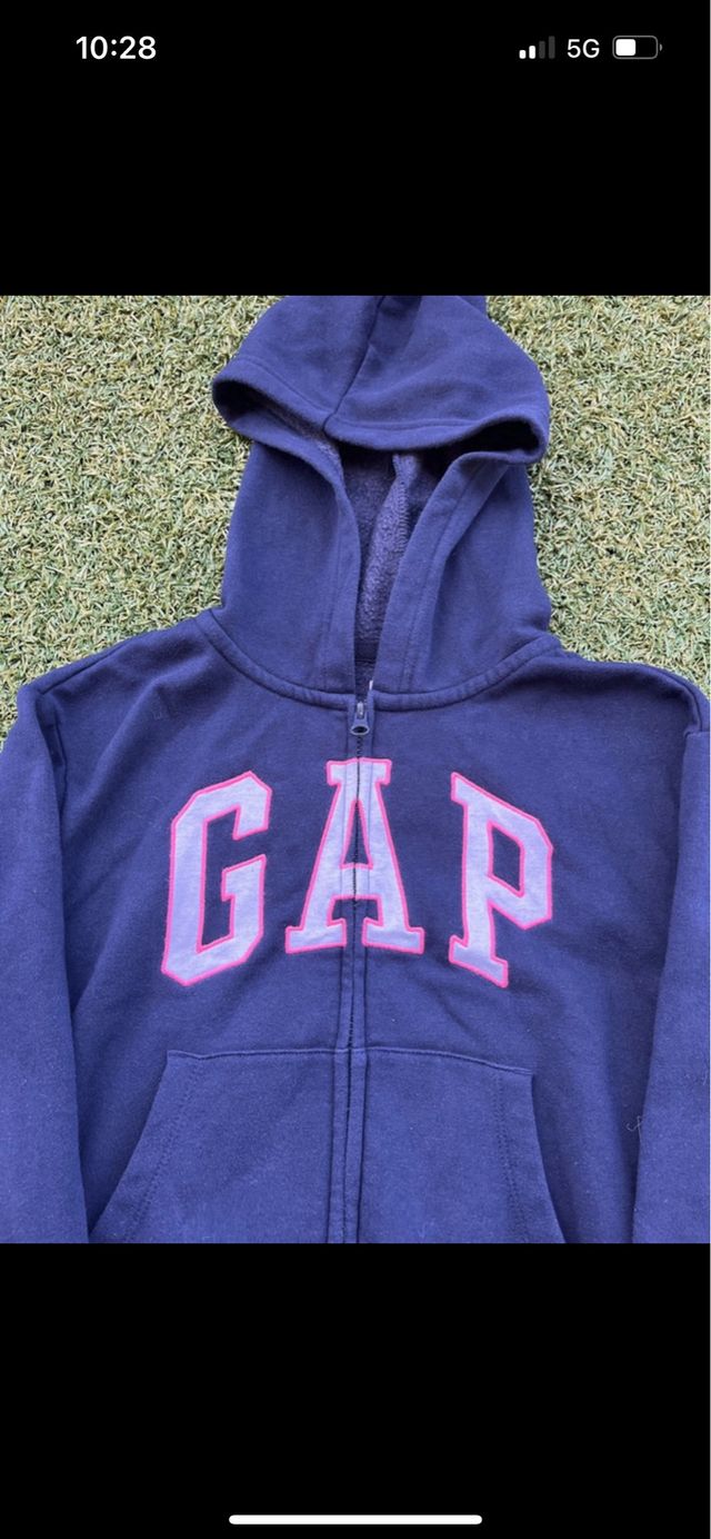 Sudadera Gap con cremallera y capucha
