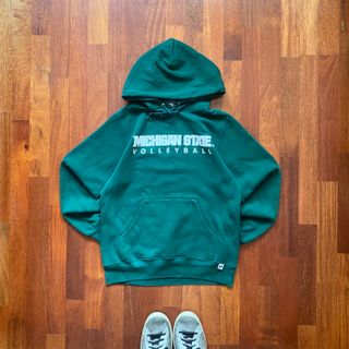 *NUEVA* Sudadera Russel Verde Deportiva Capucha