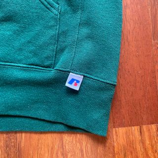 *NUEVA* Sudadera Russel Verde Deportiva Capucha