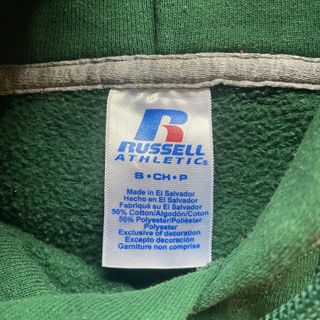 *NUEVA* Sudadera Russel Verde Deportiva Capucha