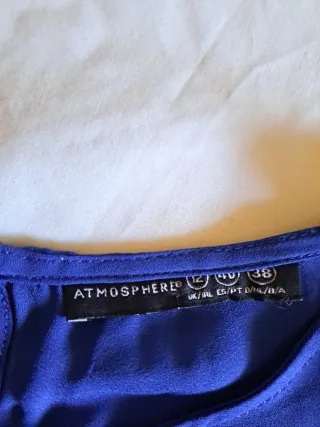 Lote 2 blusas azul y blanca