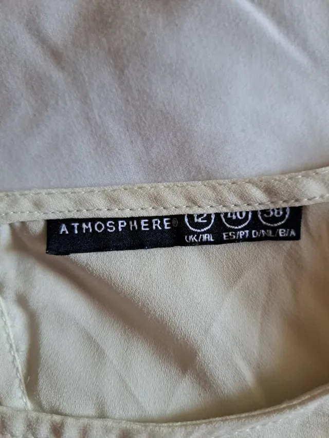 Lote 2 blusas azul y blanca