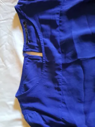 Lote 2 blusas azul y blanca