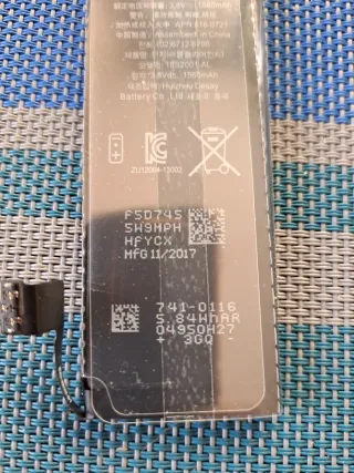 Batteria iPhone 6g 1560mAh