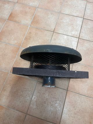 Estrazione fumo per camino a legna per barbecue e stufa