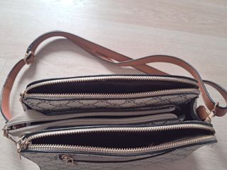 Bolso de hombro estampado