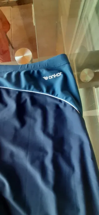 Bañador caballero licra azul XL