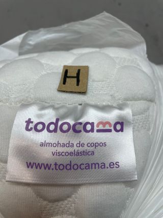 Almohada Todocama Viscoelástica Copos