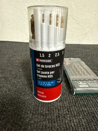 Juego brocas HSS Parkside