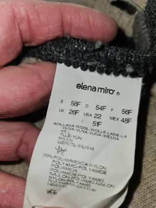 Poncho Elena Mirò Donna Taglia Unica