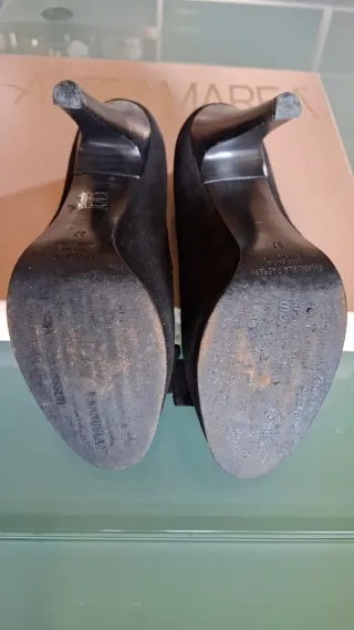 Scarpe Emmanuela passeri Nere con Fiocco tacco 10