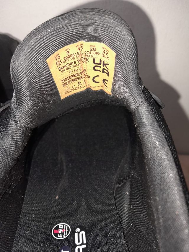 Zapatillas Skechers Talla 43 Negras