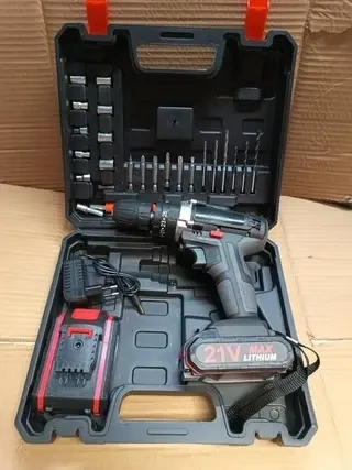 Taladro percutor a bateria atornillador electrico