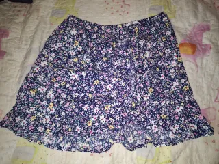 Falda pantalón floral niña 13-14 años