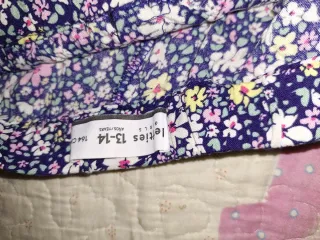 Falda pantalón floral niña 13-14 años