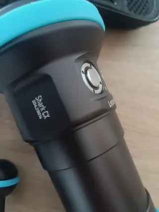 Foco buceo video LetonPower Shark CX