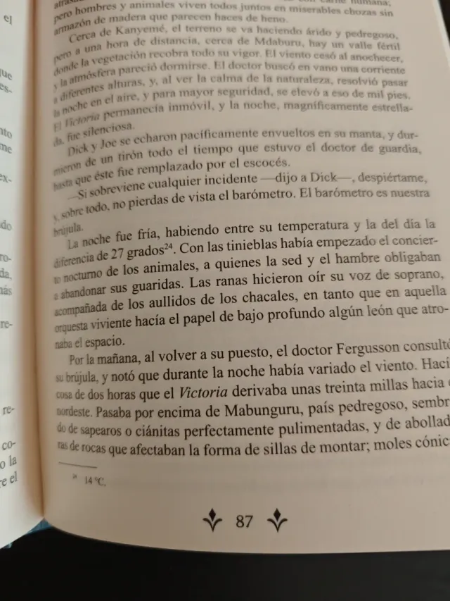 CINCO SEMANAS EN GLOBO