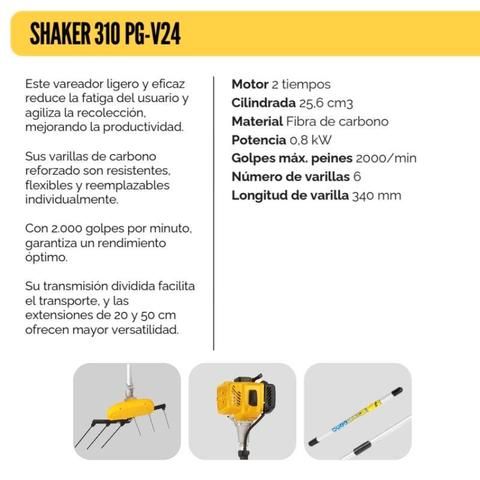 Vareador gasolina Garland Shaker 310 PG