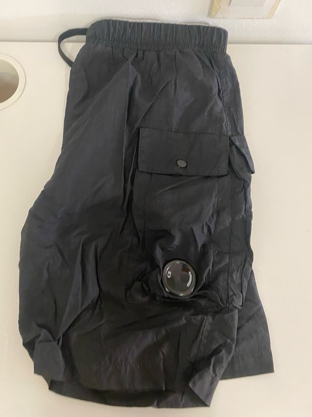 CP Company Pantalones Cortos Negros