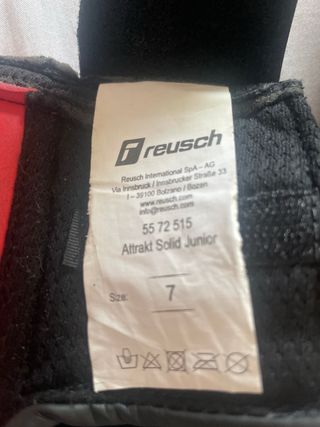 Guantes de portero Reusch con pegamento