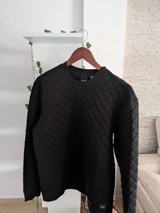 Jersey Only & Sons acolchado negro