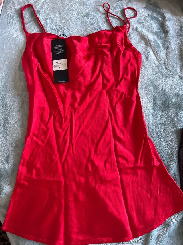 Amelie Rêveur Top Rojo Tirantes