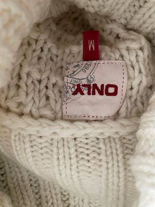 Chaleco punto ONLY crudo talla M