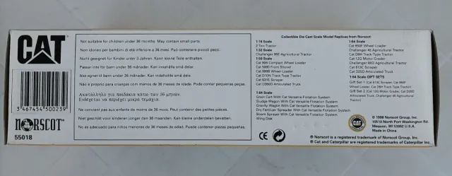 Set 3 Veicoli CAT Die-Cast Scala 1:64