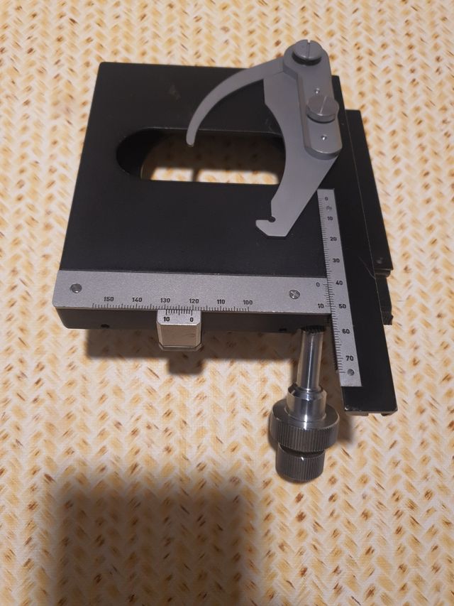 Platina para microscopio