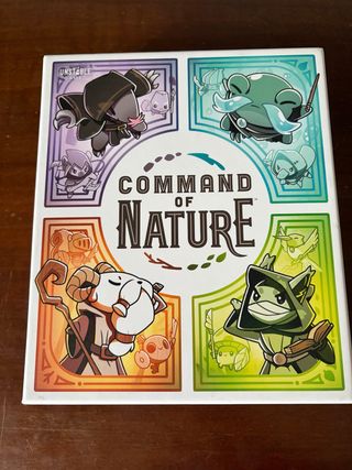 Command of Nature gioco da tavolo